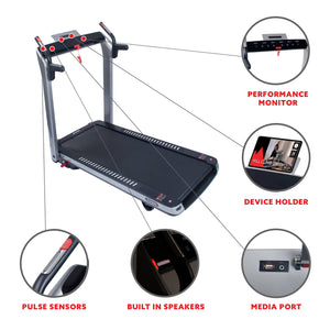 ASUNA 7750 SpaceFlex Motorized Treadmill - Treadmills and Fitness World