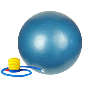 Sunny Health & Fitness Anti-Burst Gym Ball w/ Pump – 55, 65 or 75cm - Treadmills and Fitness World