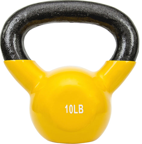 Image of Sunny Health & Fitness Vinyl Coated Kettle Bell - NO. 066 - Treadmills and Fitness World