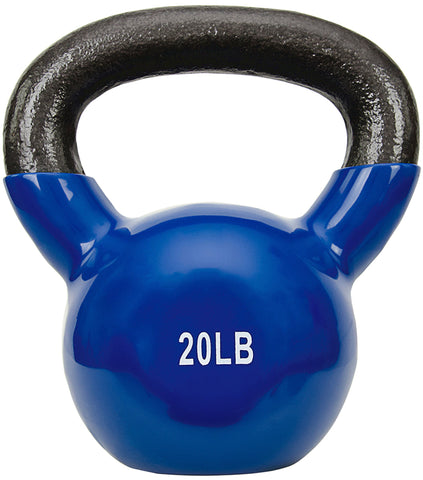 Image of Sunny Health & Fitness Vinyl Coated Kettle Bell - NO. 066 - Treadmills and Fitness World