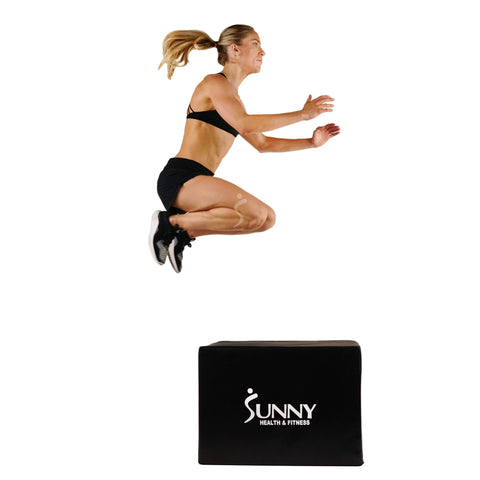 Image of Sunny Health & Fitness No. 072 3-in-1 Foam Plyo Box - Treadmills and Fitness World