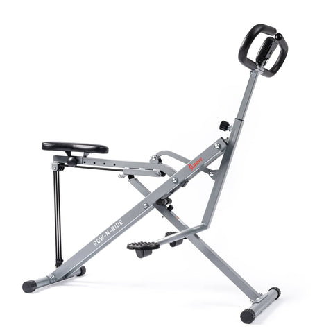Image of Sunny Health & Fitness Upright Row-N-Ride™ Exerciser - NO. 077S - Treadmills and Fitness World