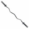 Sunny Health & Fitness 47" Olympic Curl Bar with Ring Collars - Treadmills and Fitness World