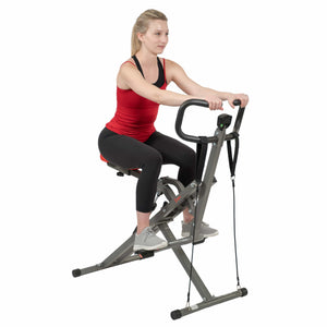 Sunny Health & Fitness Row-N-Ride PRO™ Squat Assist Trainer - SF-A020052 - Treadmills and Fitness World
