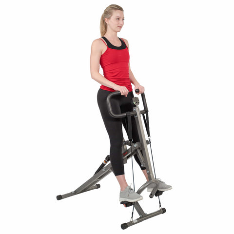 Image of Sunny Health & Fitness Row-N-Ride PRO™ Squat Assist Trainer - SF-A020052 - Treadmills and Fitness World