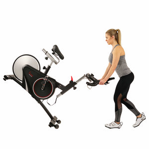 Sunny Health & Fitness Belt Drive Magnetic Indoor Cycling Bike- SF-B1709 - Treadmills and Fitness World