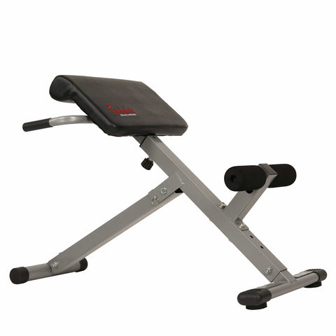 Image of Sunny Health & Fitness 45 Degree Hyperextension Roman Chair - Treadmills and Fitness World