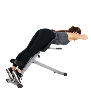 Sunny Health & Fitness 45 Degree Hyperextension Roman Chair - Treadmills and Fitness World