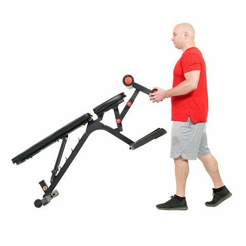 Image of Sunny Health & Fitness Fully Adjustable Utility Weight Bench - SF-BH6920 - Treadmills and Fitness World
