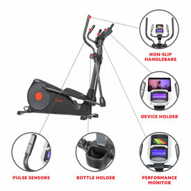 Sunny Health & Fitness Pre-Programmed Elliptical Trainer - SF-E320001
