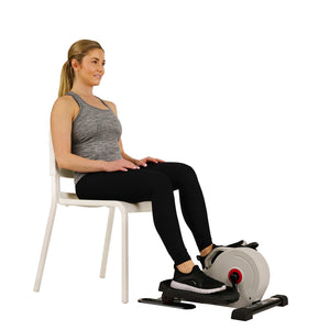 Sunny Health & Fitness Magnetic Under Desk Elliptical - Treadmills and Fitness World