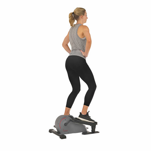 Image of Sunny Health & Fitness Portable Stand Up Elliptical - SF-E3908 - Treadmills and Fitness World