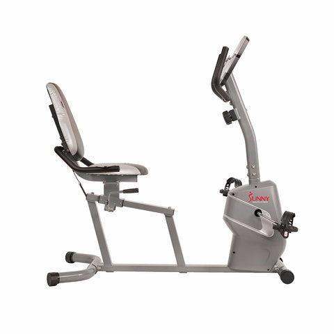 Image of Sunny Health & Fitness Magnetic Recumbent Bike - SF-RB4806 - Treadmills and Fitness World
