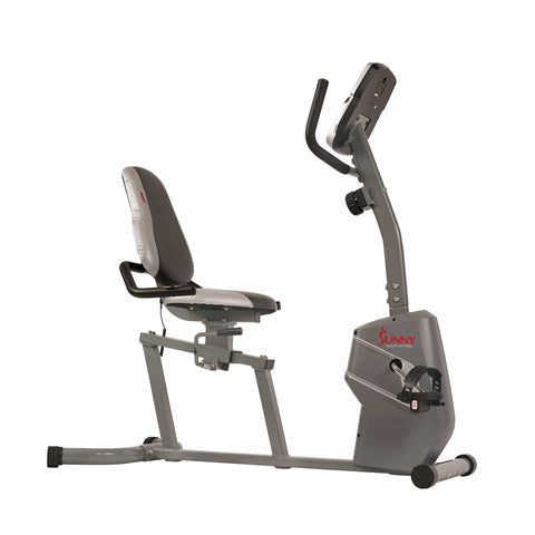 Image of Sunny Health & Fitness Magnetic Recumbent Bike - SF-RB4806 - Treadmills and Fitness World