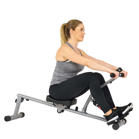 Image of Sunny Health & Fitness Rowing Machine - SF-RW1205 - Treadmills and Fitness World