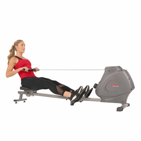 Image of Sunny Health & Fitness SPM Magnetic Rowing Machine - SF-RW5801 - Treadmills and Fitness World