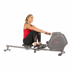 Sunny Health & Fitness SPM Magnetic Rowing Machine - SF-RW5801 - Treadmills and Fitness World
