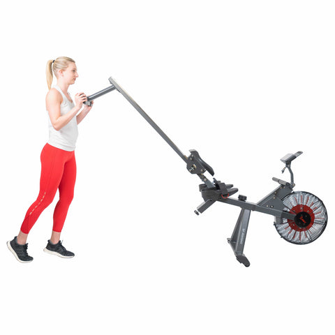 Image of Sunny Health & Fitness Magnetic Air Rower - SF-RW5940 - Treadmills and Fitness World
