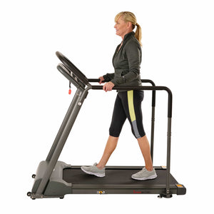 Sunny Health & Fitness Walking Treadmill with Handrail - SF-T7857 - Treadmills and Fitness World