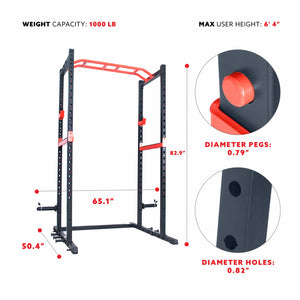 Sunny Health & Fitness Power Zone Strength Rack - SF-XF9925 - Treadmills and Fitness World