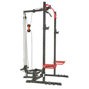 Sunny Health & Fitness Lat Pull Down Attachment Pulley System for Power Racks – SF-XF9927 - Treadmills and Fitness World