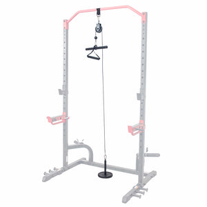 Sunny Health & Fitness Lat Pull Down Attachment for Power Racks and Cages - SF-XFA006 - Treadmills and Fitness World