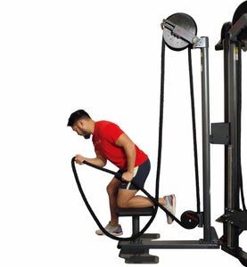 ROPEFLEX RX2500T | Tri-Station Oryx Rope Pulling Machine - Treadmills and Fitness World