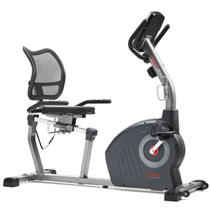 Sunny Health & Fitness Elite Interactive Series Exercise Recumbent Bike - SF-RB420046 - Treadmills and Fitness World