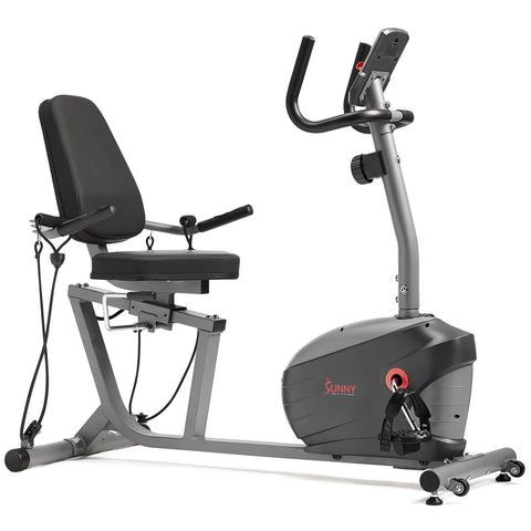Image of Sunny Health & Fitness Performance Interactive Series Recumbent Exercise Bike - SF-RB420031 - Treadmills and Fitness World