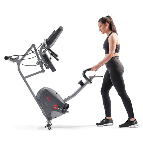 Image of Sunny Health & Fitness Performance Interactive Series Recumbent Exercise Bike - SF-RB420031 - Treadmills and Fitness World