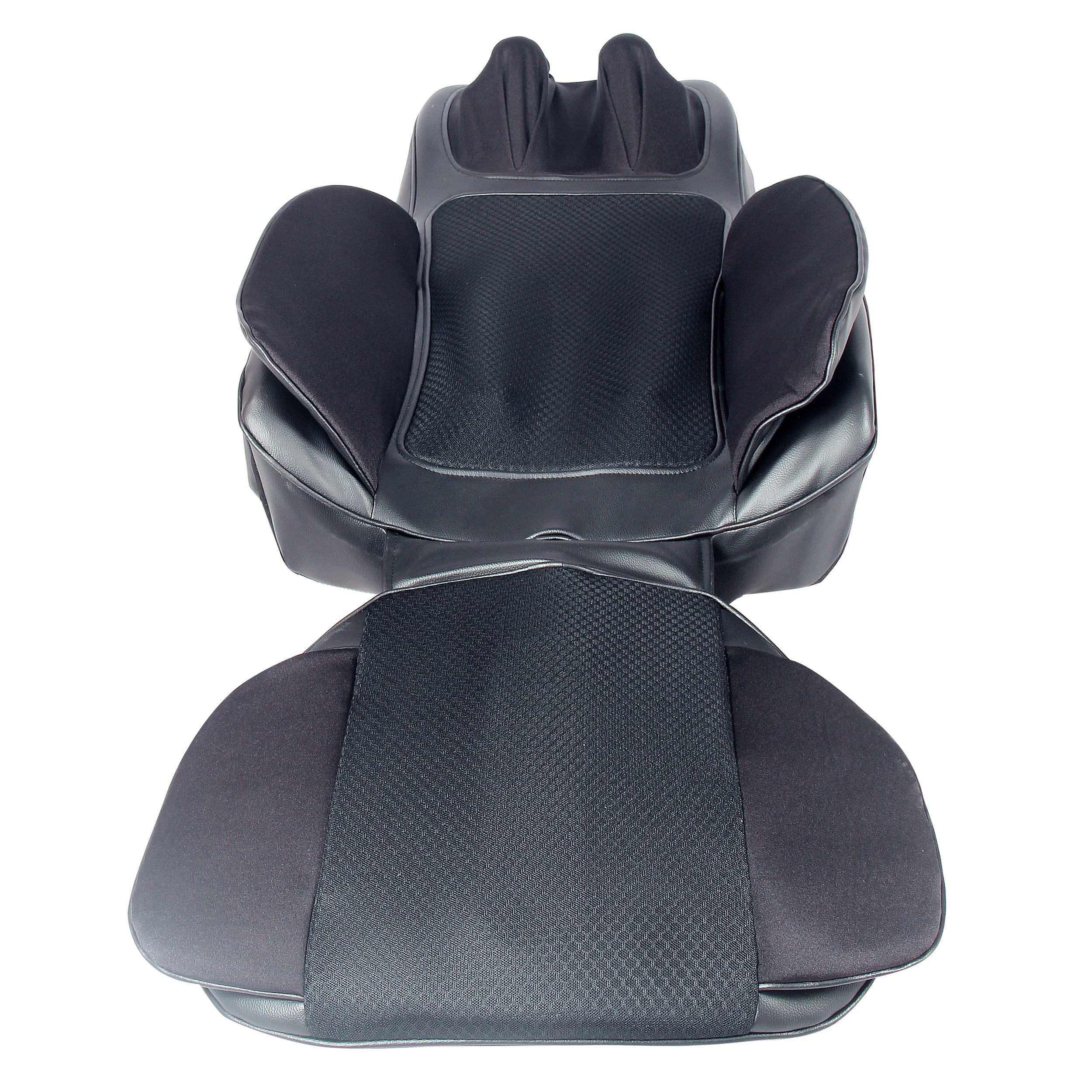 AURORA Black Memory Foam Coccyx Seat Cushion