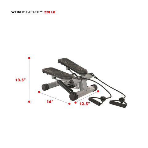 Image of Sunny Health & Fitness Mini Stepper w/ Bands - Treadmills and Fitness World