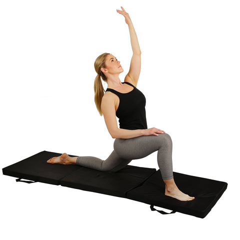 Image of Sunny Health & Fitness Tri-Fold Exercise Mat - NO. 048 - Treadmills and Fitness World