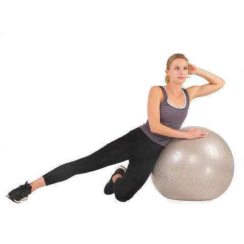 Image of Sunny Health & Fitness Anti-Burst Gym Ball w/ Pump – 55, 65 or 75cm - Treadmills and Fitness World