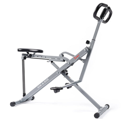 Image of Sunny Health & Fitness Upright Row-N-Ride™ Exerciser - NO. 077S - Treadmills and Fitness World