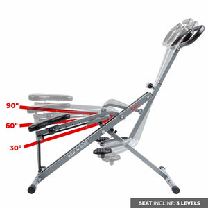 Sunny Health & Fitness Upright Row-N-Ride™ Exerciser - NO. 077S - Treadmills and Fitness World