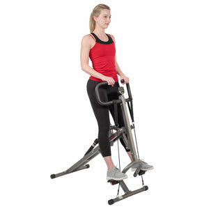 Sunny Health & Fitness Row-N-Ride PRO™ Squat Assist Trainer - SF-A020052 - Treadmills and Fitness World