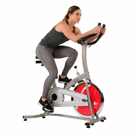 Image of Sunny Health & Fitness Indoor Cycling Bike - SF-B1203 - Treadmills and Fitness World