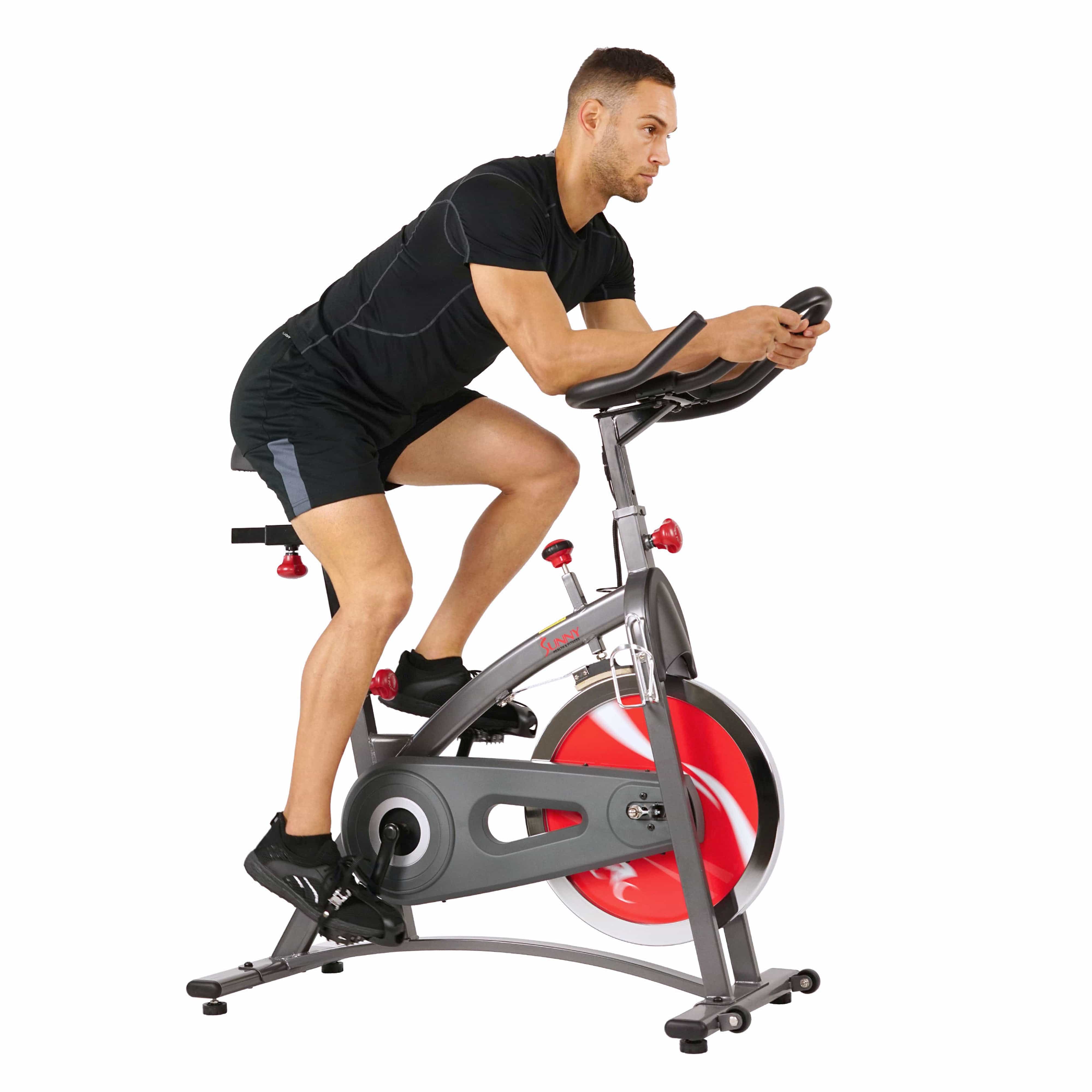 Sunny Health Fitness SF B1423 Belt Drive Indoor Cycling Bike