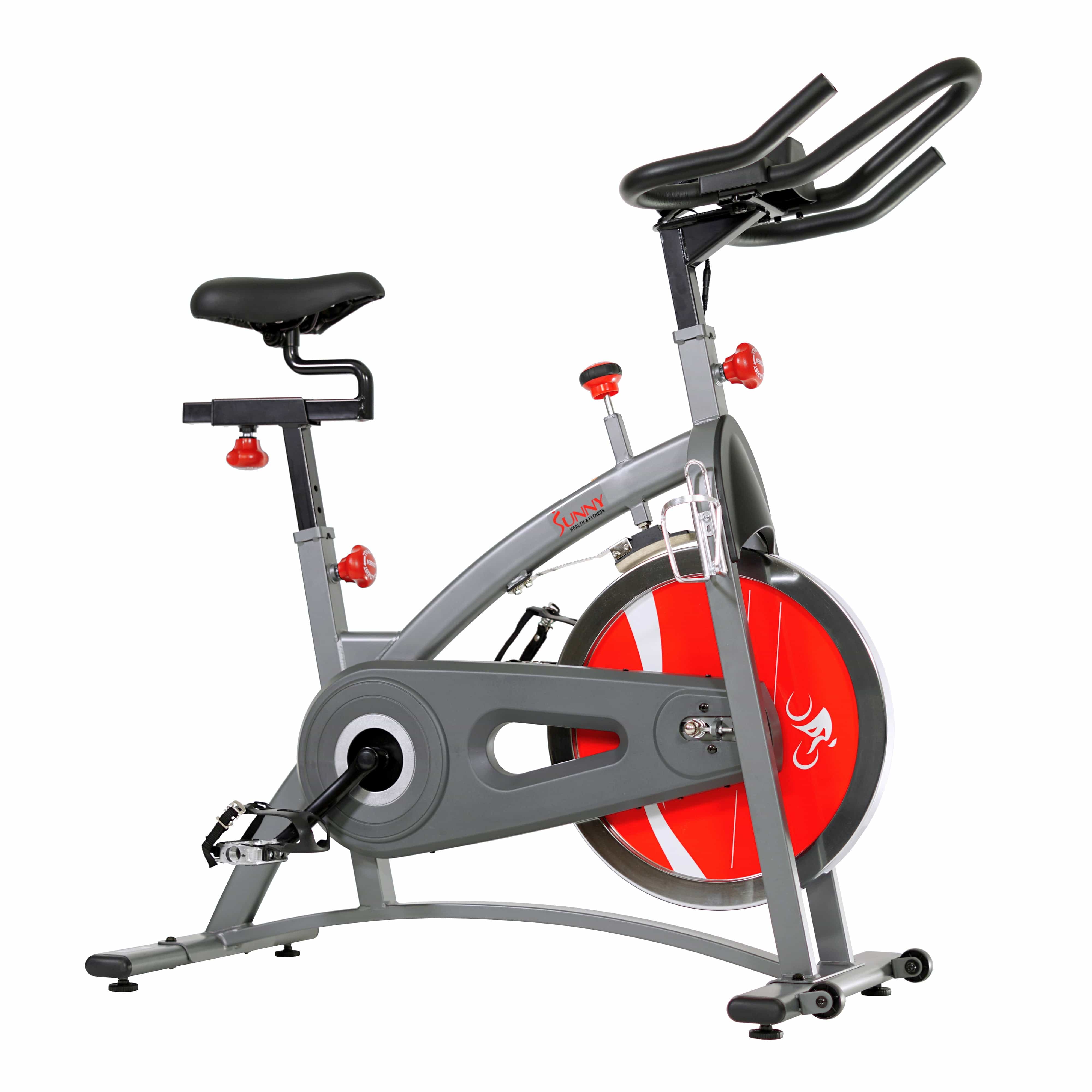 Sunny Health Fitness SF B1423 Belt Drive Indoor Cycling Bike