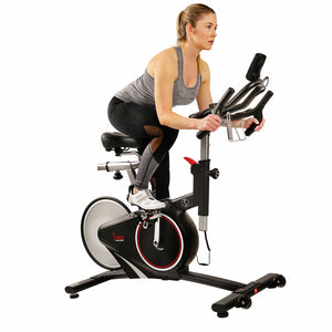 Sunny Health & Fitness Belt Drive Magnetic Indoor Cycling Bike- SF-B1709 - Treadmills and Fitness World