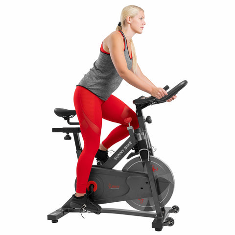 Image of Sunny Health & Fitness Pro II Magnetic Indoor Cycling Bike - B1964 - Treadmills and Fitness World