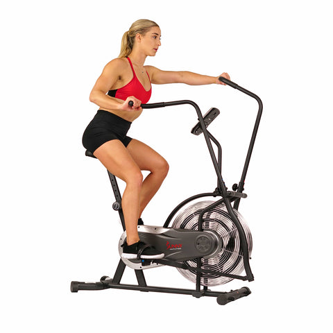 Image of Sunny Health & Fitness Zephyr Air Bike - SF-B2715 - Treadmills and Fitness World