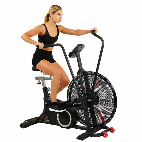 Image of Sunny Health & Fitness Tornado LX Air Bike - Treadmills and Fitness World