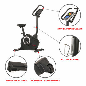 Sunny Health & Fitness Programmable Upright Bike - SF-B2883 - Treadmills and Fitness World