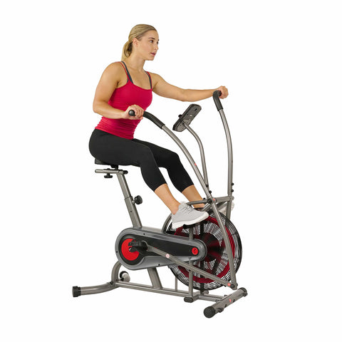 Image of Sunny Health & Fitness Motion Air Bike - SF-B2916 - Treadmills and Fitness World