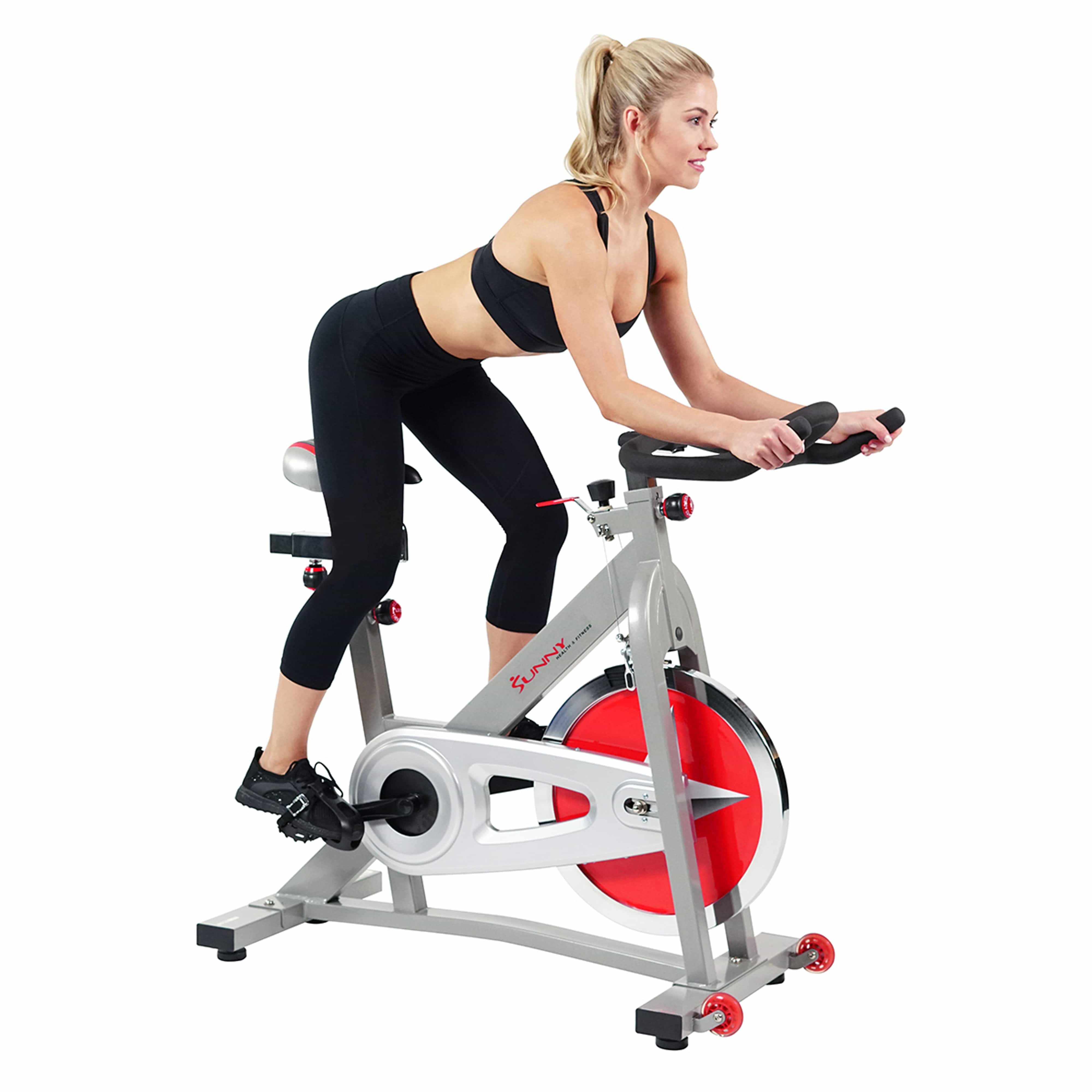 Sunny Health Fitness Pro Indoor Cycling Bike SF B901