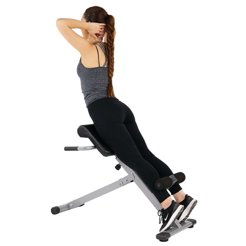 Image of Sunny Health & Fitness 45 Degree Hyperextension Roman Chair - Treadmills and Fitness World