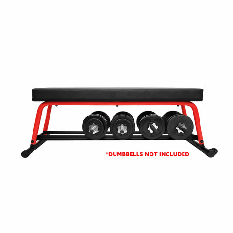 Image of Sunny Health & Fitness Power Zone Strength Flat Bench - SF-BH6996 - Treadmills and Fitness World