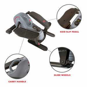 Sunny Health & Fitness Portable Stand Up Elliptical - SF-E3908 - Treadmills and Fitness World